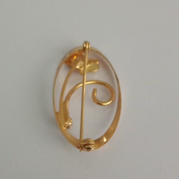 🧘 Vintage brooch - Picture 4 of 4